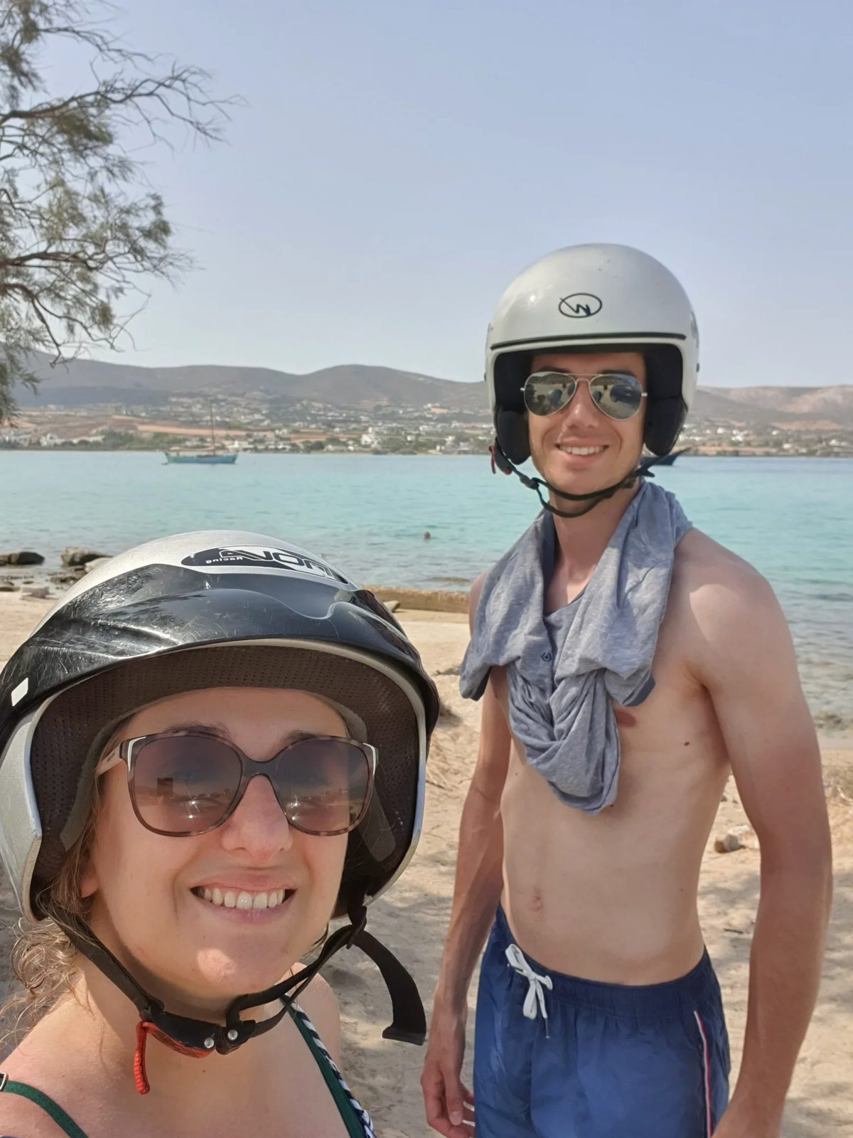 Adeline et Antoine en Grèce